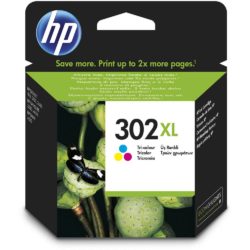 hp 302XL (F6U67AE) Ink Cartridge Cyan Magenta Yellow Single Pack High Yield